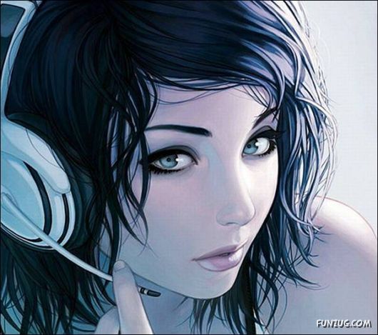 Beautiful CG Galz Art