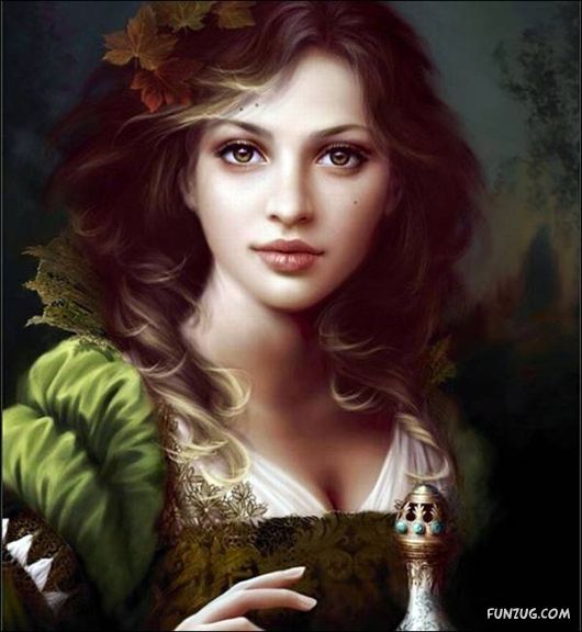 Beautiful CG Galz Art