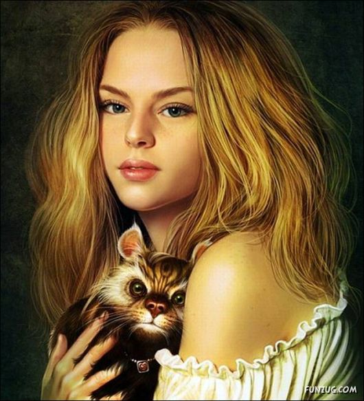 Beautiful CG Galz Art