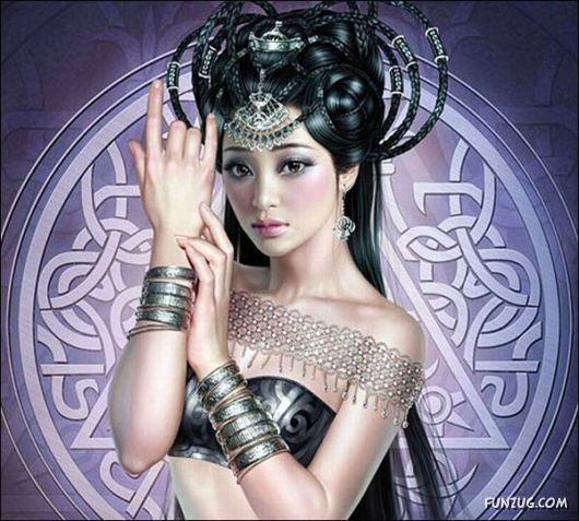 Beautiful CG Galz Art