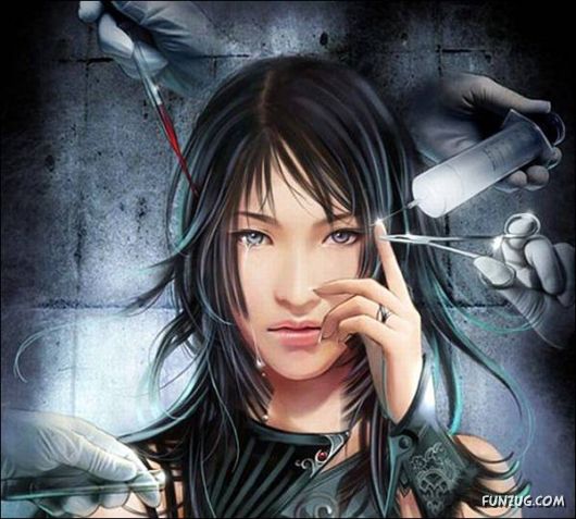 Beautiful CG Galz Art