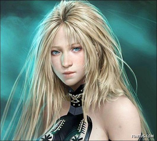 Beautiful CG Galz Art