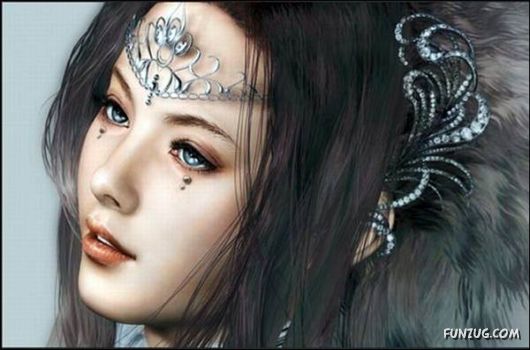 Beautiful CG Galz Art