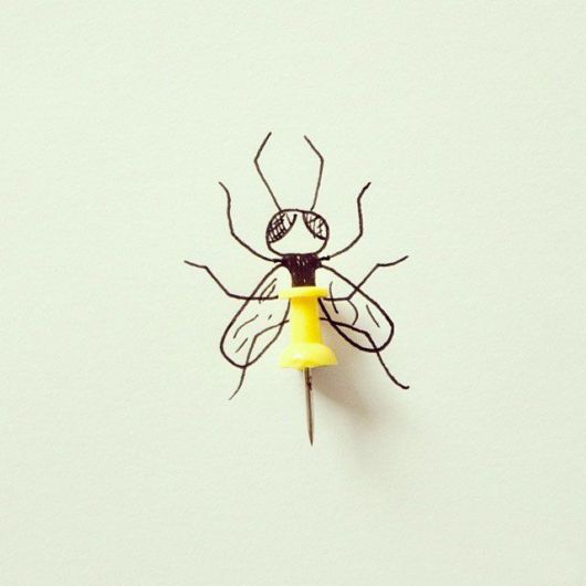 Clever Doodles That Incorporate Everyday Objects