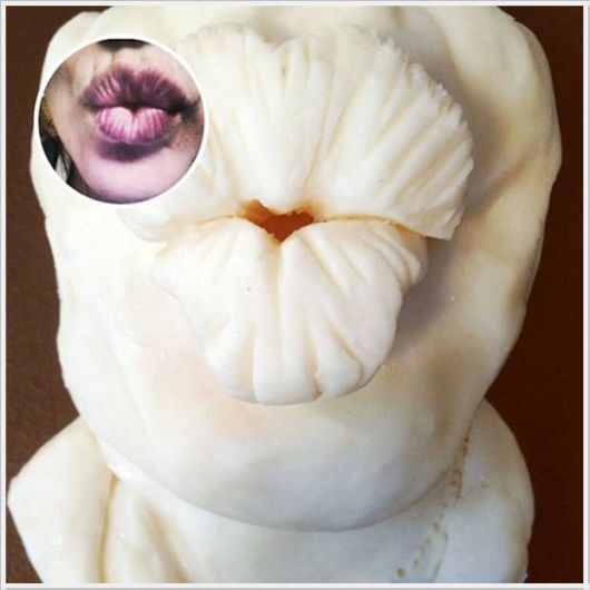 Wonderful Artwork With Cream And Cookies