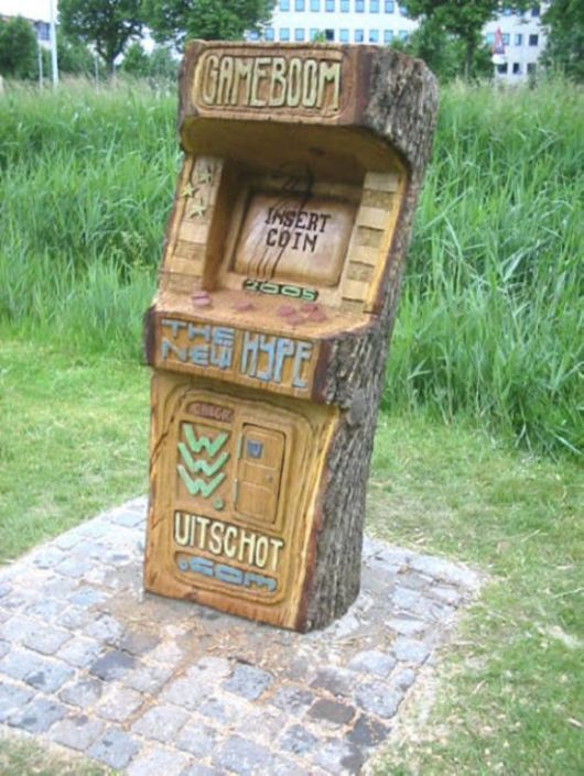 These Wooden Logs Got New Life As Stunning Art