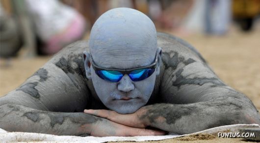 Crazy Mud Bath Fun Carnival