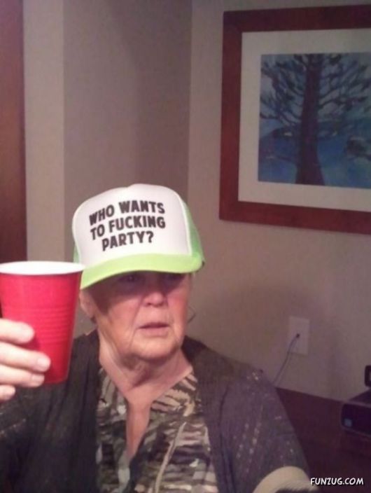 Old Folks Getting Shitfaced