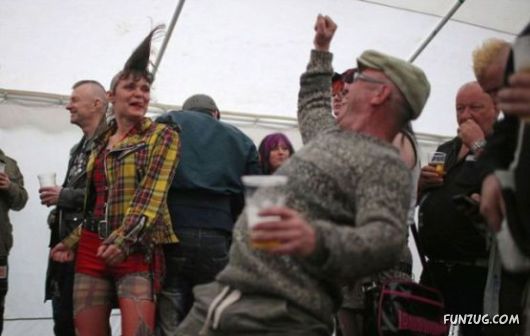 Old Folks Getting Shitfaced