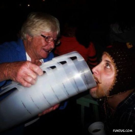 Old Folks Getting Shitfaced