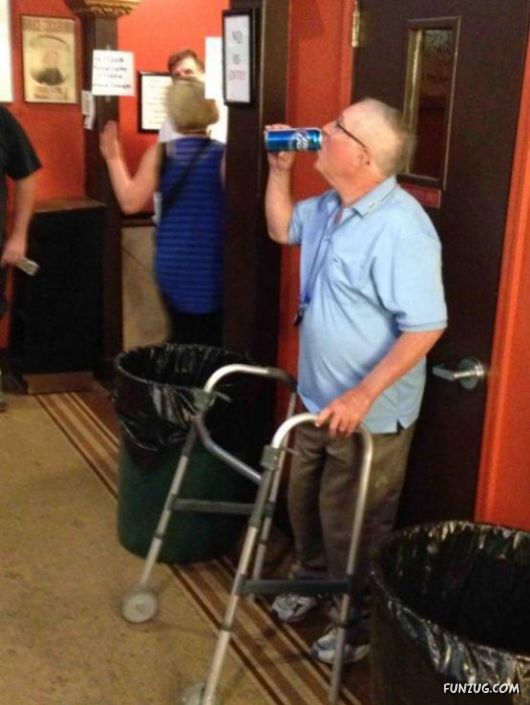 Old Folks Getting Shitfaced