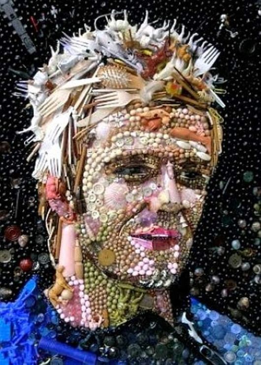 Very Creative Garbage Portraits