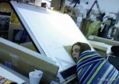Funniest People Caught Sleeping On The Job