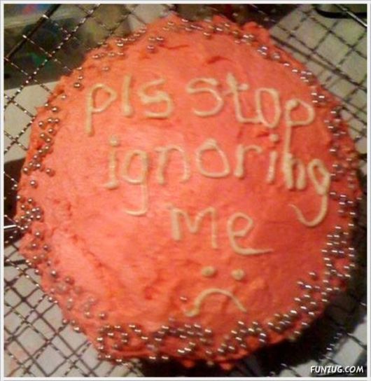 Funny Texts On The Cakes