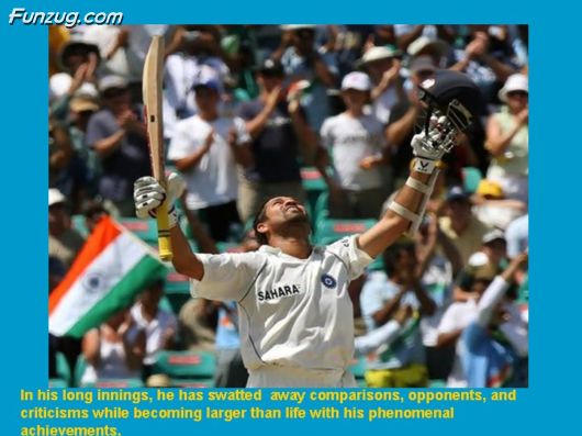 Sachin Tendulkar - Greatest Cricketer of The Century