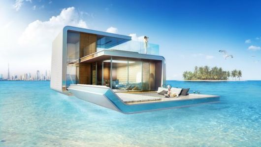 Stunning 1.8 Million Dollar Floating Seahorse Underwater Villas In Dubai