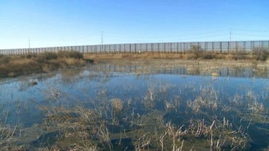 The Border Between USA and Mexico