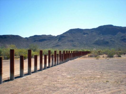 The Border Between USA and Mexico