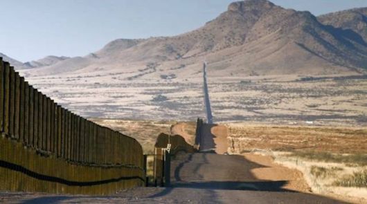 The Border Between USA and Mexico