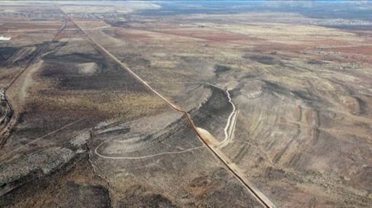 The Border Between USA and Mexico