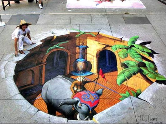 Amazing Street Paintings Art | Funzug.com