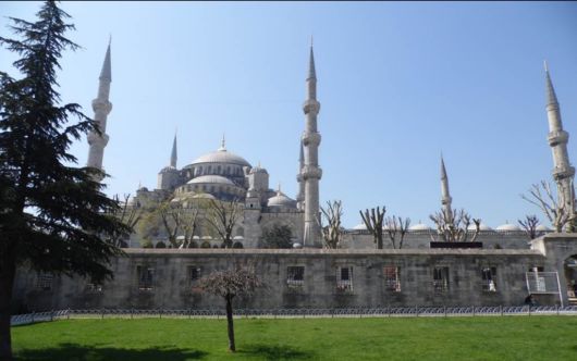 The Sultan Ahmed Mosque In Istanbul