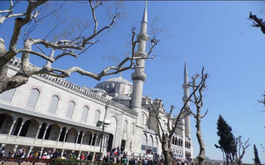 The Sultan Ahmed Mosque In Istanbul