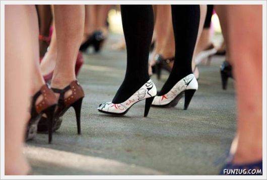 The Traditional High Heels Race
