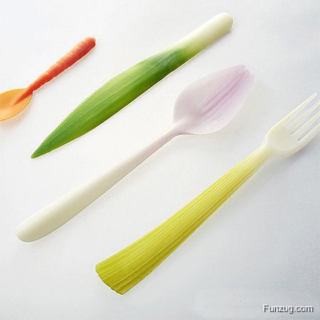 Cute Nature Inspired Utensils