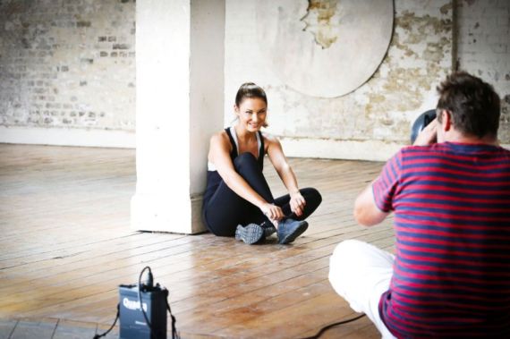Sam Faiers Workout Photoshoot In London 