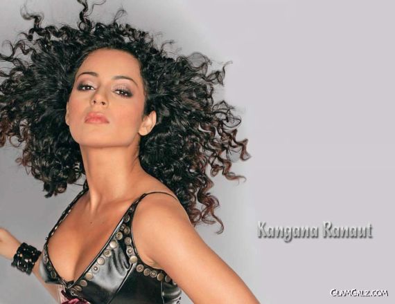 Click to Enlarge - Sizzling Kangana Ranaut Wallpapers