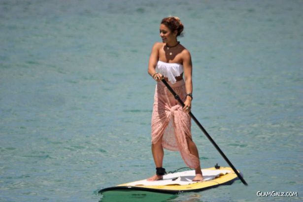Vanessa Hudgens Bikini Candids in Hawaii