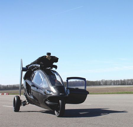 The Amazing Helicopter Car