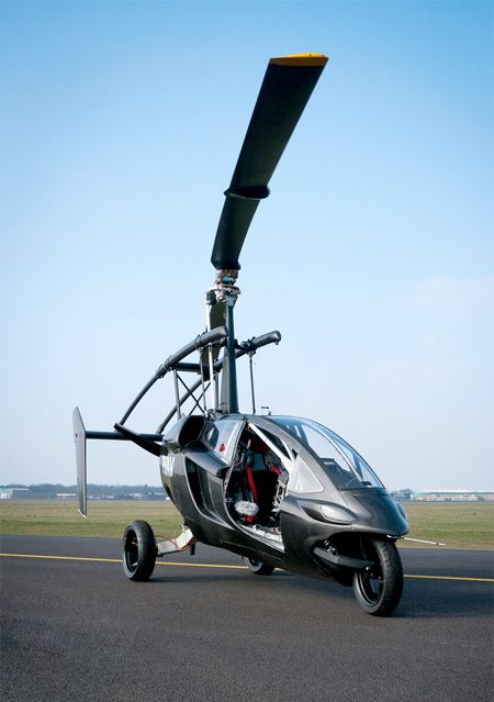 The Amazing Helicopter Car